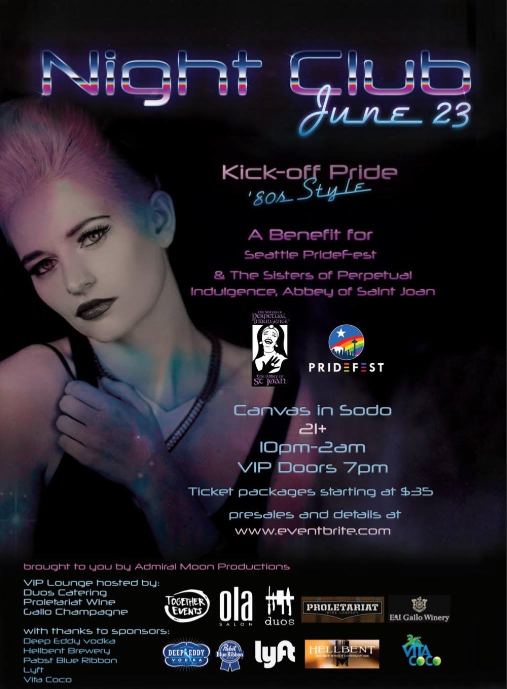 Kick-off Pride: ’80s Style!