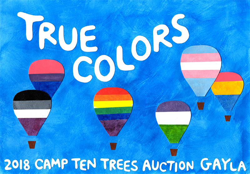 True Colors: 2018 Camp Ten Trees Auction Gayla